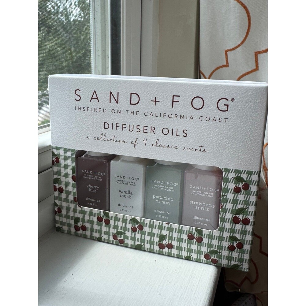 Sand and fog diffuser oils set 4 x 10 ml (0.33 oz)